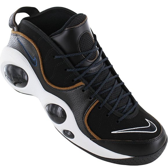 Nike Air Zoom Flight 95 Jason Kidd🔥New Men Black Casual Shoes DV6994 001 - Picture 3 of 10